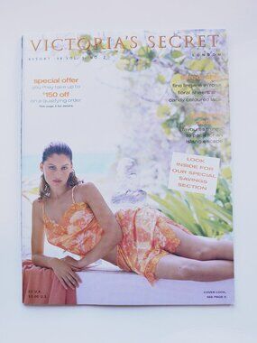 Victoria's Secret Resort 1998 Vol. 1 No. 2 Catalog Vintage Lingerie Swimwear Fas